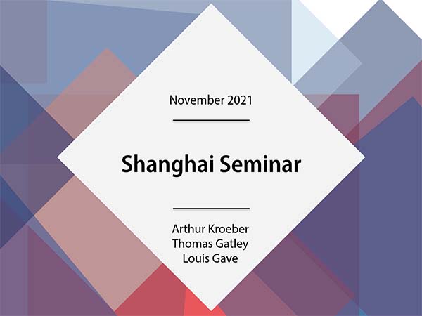 Shanghai Seminar — November 2021